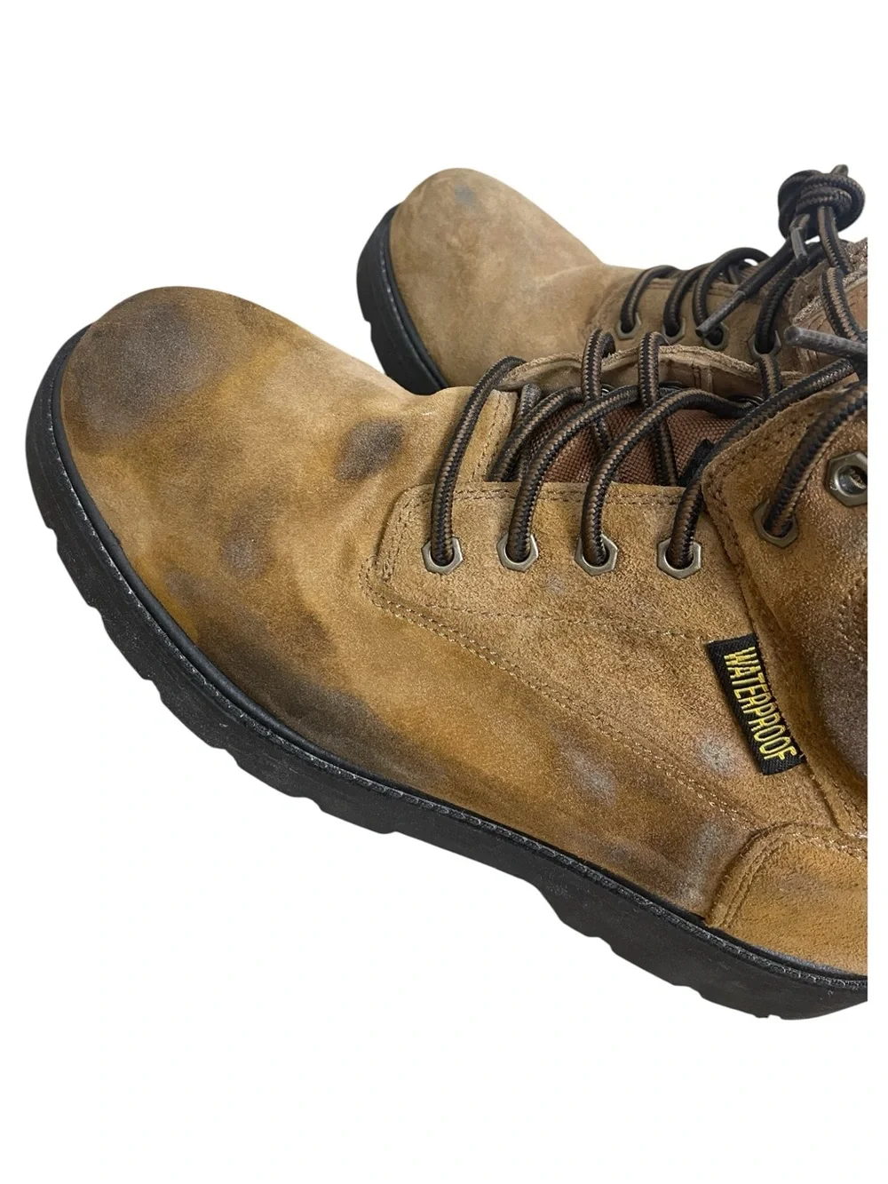 Brahma Steel Toe Waterproof Work Boots Brown Leather Men’s Size 12